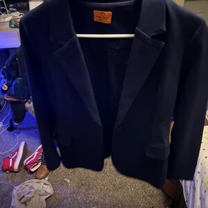 Navy Blue Blazer and Pant Set